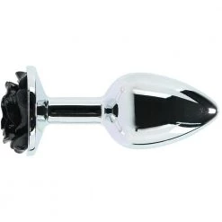 Xr LLC Anal Sex Toys Booty Sparks Black Rose Anal Plug