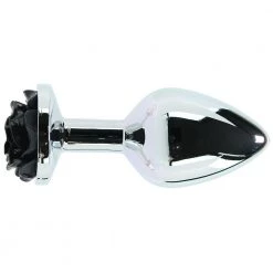 Xr LLC Anal Sex Toys Booty Sparks Black Rose Anal Plug