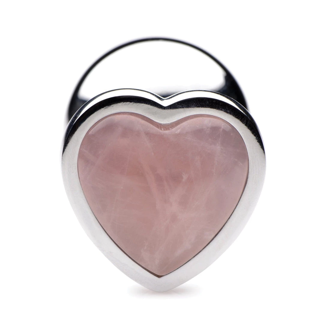 Xr LLC Booty Sparks Gemstones Rose Quartz Heart Anal Plug Anal Sex Toys 15 Xr LLC Booty Sparks Gemstones Rose Quartz Heart Anal Plug Anal Sex Toys