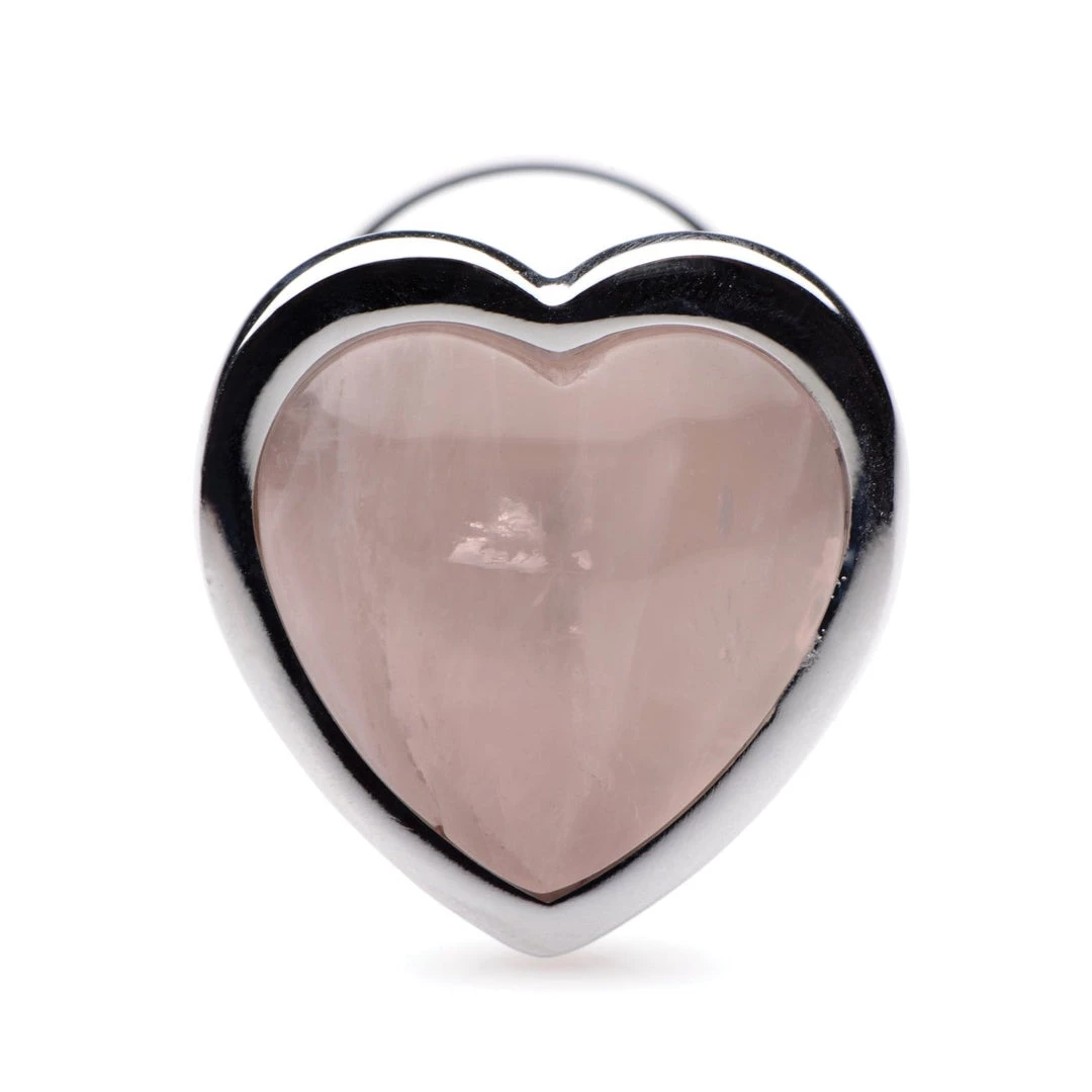 Xr LLC Booty Sparks Gemstones Rose Quartz Heart Anal Plug Anal Sex Toys 4 Xr LLC Booty Sparks Gemstones Rose Quartz Heart Anal Plug Anal Sex Toys