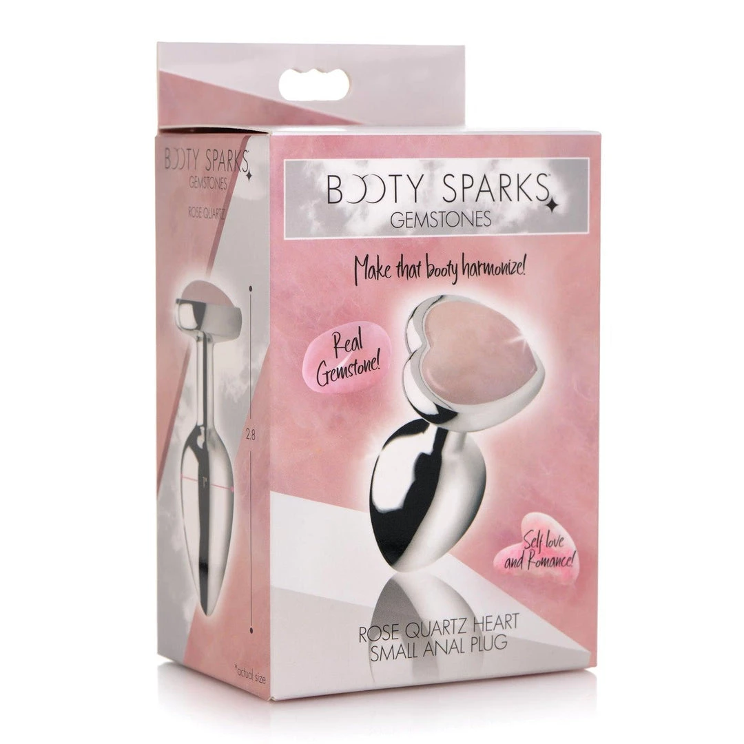 Xr LLC Booty Sparks Gemstones Rose Quartz Heart Anal Plug Anal Sex Toys 7 Xr LLC Booty Sparks Gemstones Rose Quartz Heart Anal Plug Anal Sex Toys