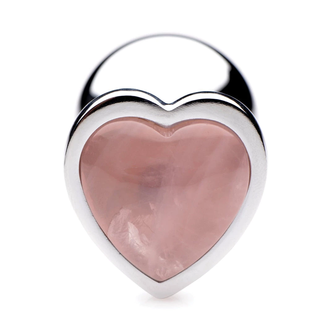 Xr LLC Booty Sparks Gemstones Rose Quartz Heart Anal Plug Anal Sex Toys 9 Xr LLC Booty Sparks Gemstones Rose Quartz Heart Anal Plug Anal Sex Toys