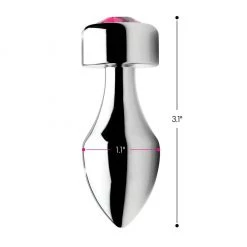Xr LLC Anal Sex Toys Booty Sparks Weighted Gem Anal Plug