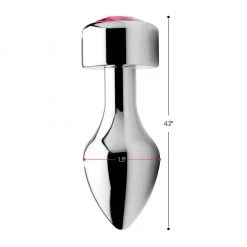 Xr LLC Anal Sex Toys Booty Sparks Weighted Gem Anal Plug