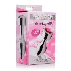 Xr LLC Anal Sex Toys Booty Sparks Weighted Gem Anal Plug