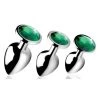 Xr LLC BootySparks Emerald Gem Anal Plug Set Anal Sex Toys