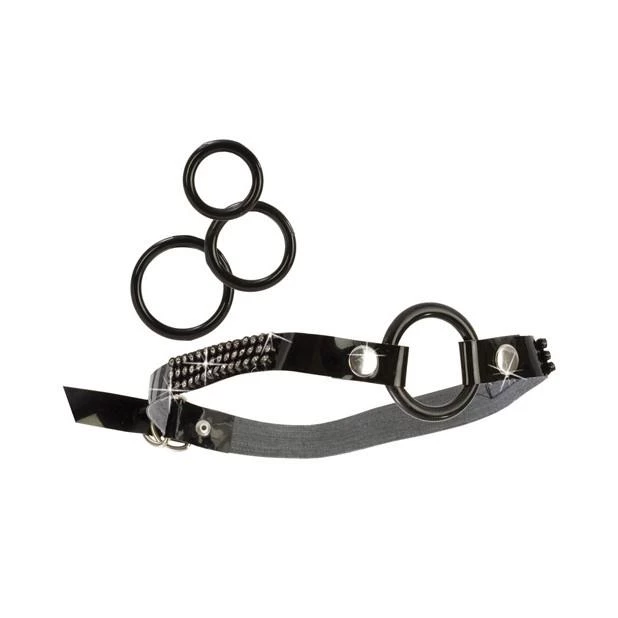 California Exotic Novelties Bound By Diamonds Open Ring Gag 3 California Exotic Novelties Bound By Diamonds Open Ring Gag