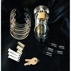 A.L. Enterprises INC Bondage CB-6000 Clear Male Chastity Device