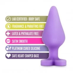 Blush Novelties Anal Sex Toys Candy Heart Cute Butt Plug