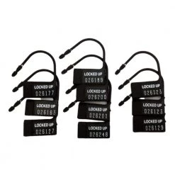 A.L. Enterprises INC Chastity Cage 10 Pack One Time Use Plastic Locks Bondage