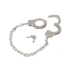 California Exotic Novelties Bondage Chrome Hand Cuffs