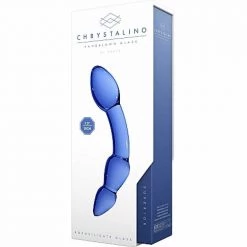 Shots America LLC Chrystalino Superior 6 Inch Glass Anal Dildo Dildos