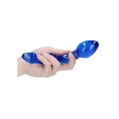 Shots America LLC Chrystalino Superior 6 Inch Glass Anal Dildo Dildos