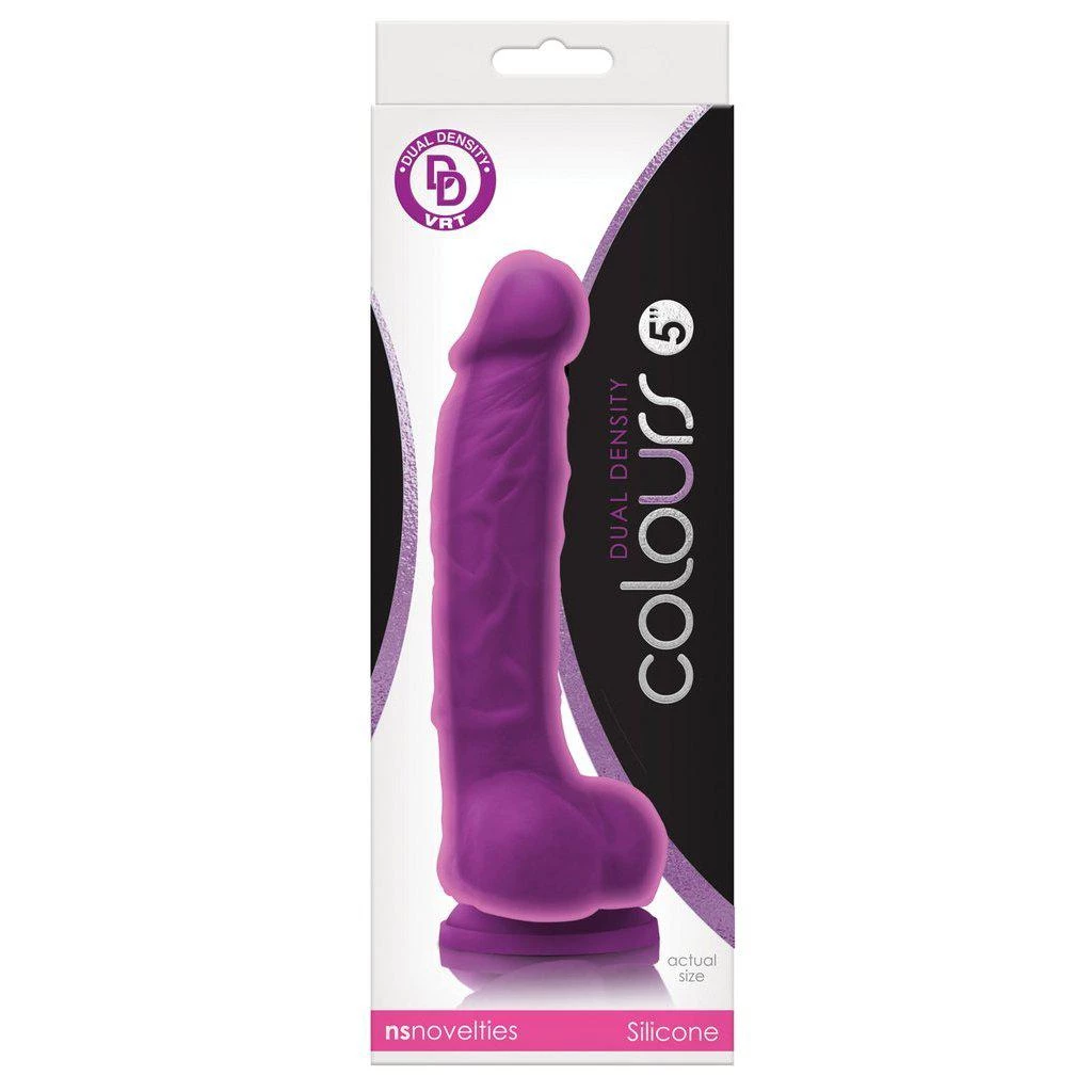 Ns Novelties INC Colours Dual Density Dildo Dildos 6 Ns Novelties INC Colours Dual Density Dildo Dildos