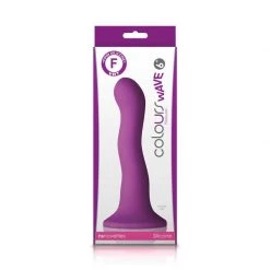 Ns Novelties INC Colours Wave 6 Inch Silicone Suction Cup Dildo
