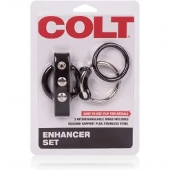 California Exotic Novelties Colt Enhancer Cock And Ball Ring Set