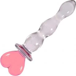 Ns Novelties INC Dildos Crystal Glass Heart Dildo