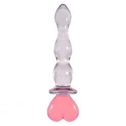 Ns Novelties INC Dildos Crystal Glass Heart Dildo