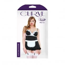 Fantasy Lingerie Curve Night Service Maid Costume