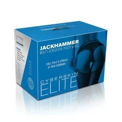 Topco CyberSkin Elite Jackhammer Multi-Sensation Pussy & Ass Male Masturbators
