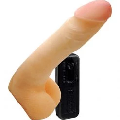 Topco Cyberskin 6 Inch Realistic Vibrating Dildo Dildos