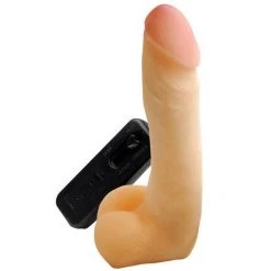 Topco Cyberskin 6 Inch Realistic Vibrating Dildo Dildos