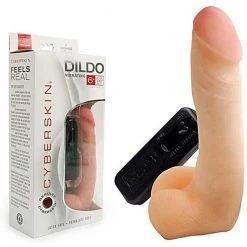 Topco Cyberskin 6 Inch Realistic Vibrating Dildo Dildos