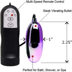 Pipedream Products Bullet & Egg Vibrators Deluxe Bullet Waterproof Vibrator