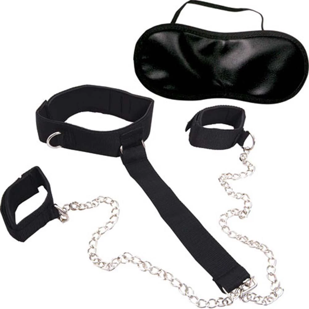 Nasstoys Dominant Submissive Collection 2 Cuffs And Collar Set 4 Nasstoys Dominant Submissive Collection 2 Cuffs And Collar Set