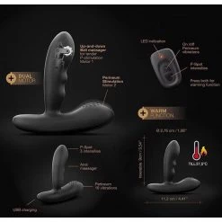 Dorcel P-Stroker Remote Control Prostate Massager Anal Sex Toys