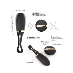 Bullet & Egg Vibrators Dorcel Secret Delight Voice Control Egg