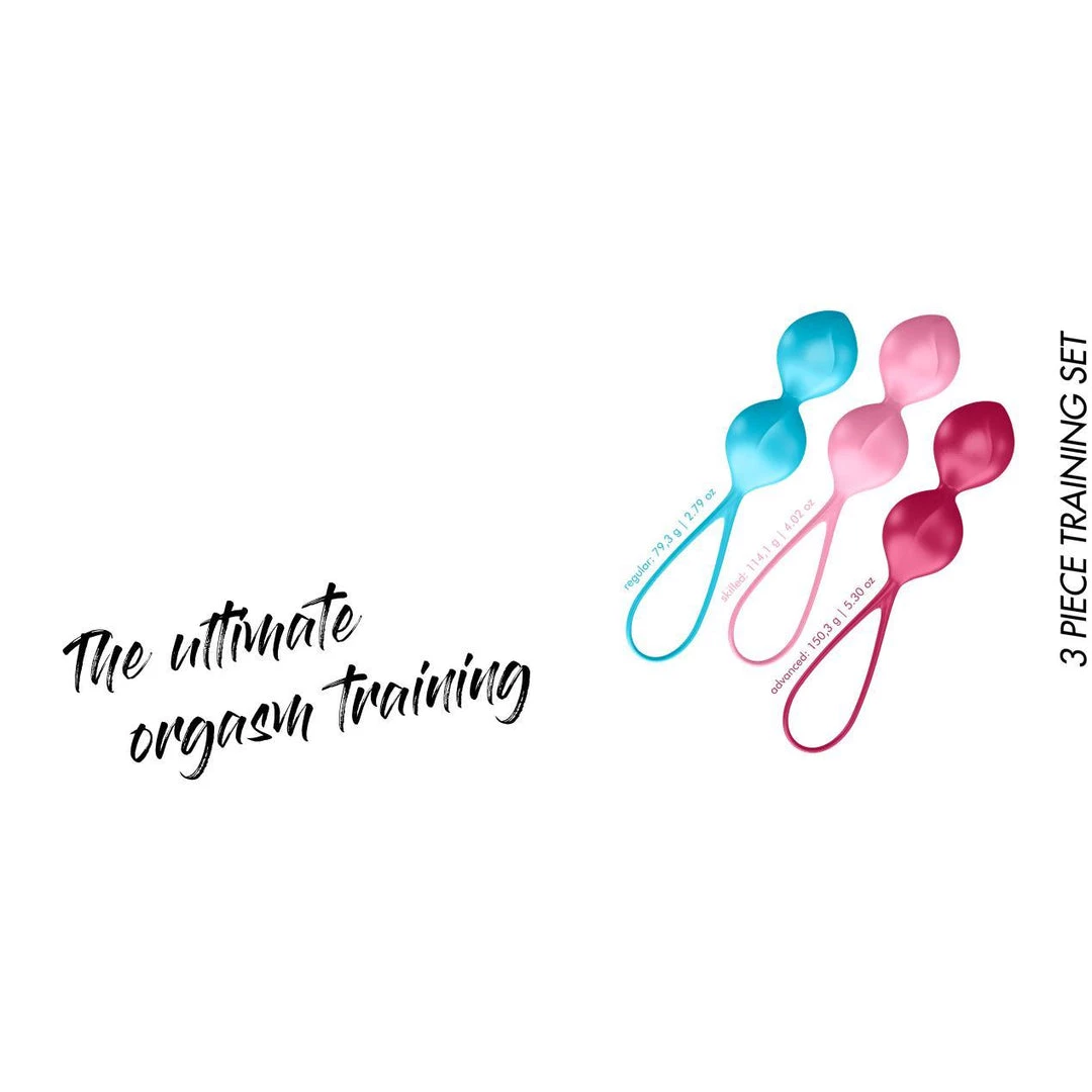 Eis Gmbh/satisfyer Double Kegel Balls - Set Of 3 13 Eis Gmbh/satisfyer Double Kegel Balls - Set Of 3