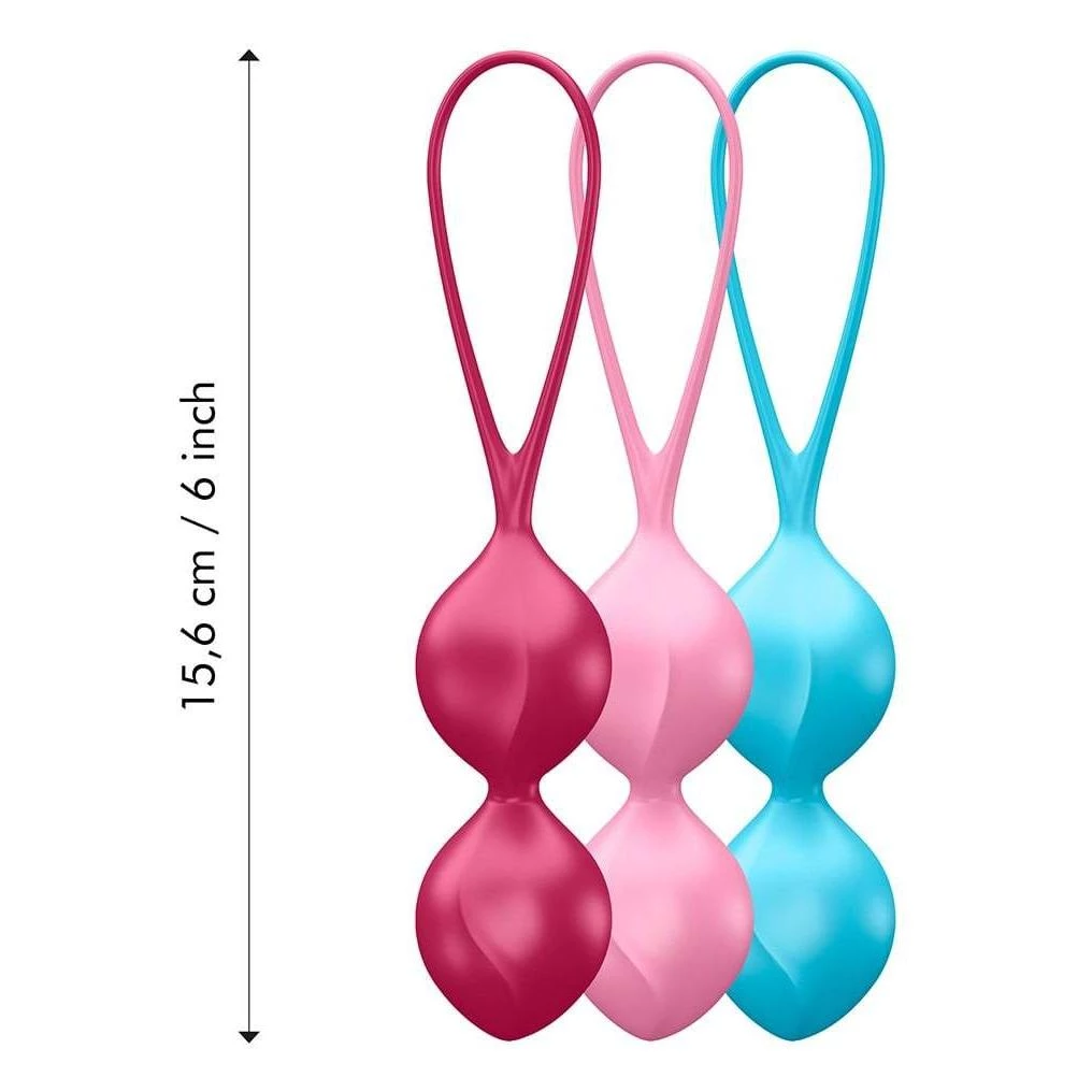 Eis Gmbh/satisfyer Double Kegel Balls - Set Of 3 14 Eis Gmbh/satisfyer Double Kegel Balls - Set Of 3