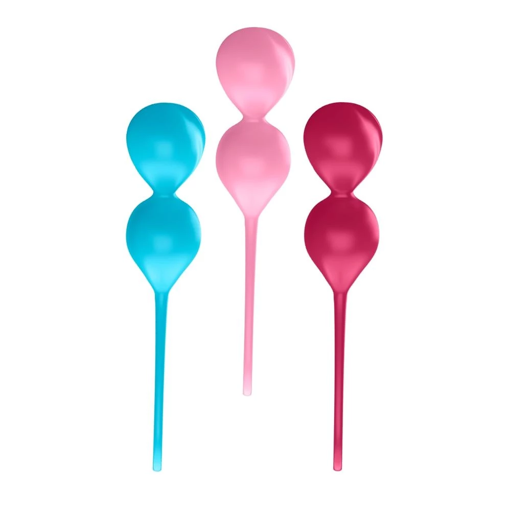 Eis Gmbh/satisfyer Double Kegel Balls - Set Of 3 4 Eis Gmbh/satisfyer Double Kegel Balls - Set Of 3