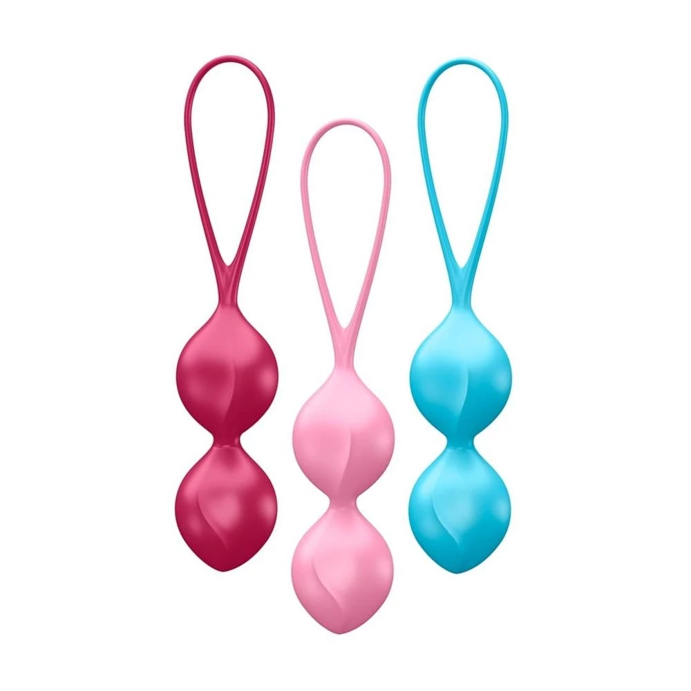 Eis Gmbh/satisfyer Double Kegel Balls - Set Of 3 3 Eis Gmbh/satisfyer Double Kegel Balls - Set Of 3