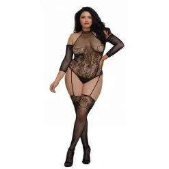 Dream Girl Lingerie Dreamgirl Fishnet Teddy Bodystocking
