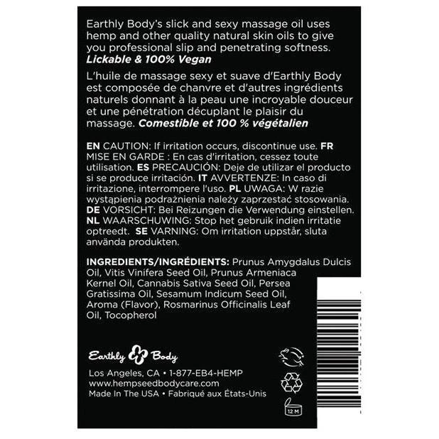 Erotic Massage Oils Earthly Body Edible Massage Oil 17 Erotic Massage Oils Earthly Body Edible Massage Oil