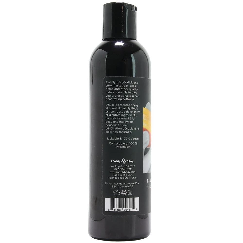 Erotic Massage Oils Earthly Body Edible Massage Oil 4 Erotic Massage Oils Earthly Body Edible Massage Oil