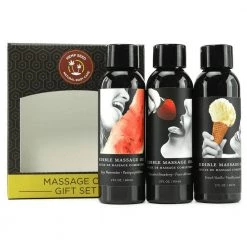 Earthly Body Edible Massage Oil Gift Set