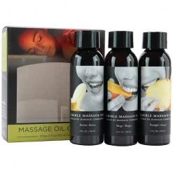 Earthly Body Edible Massage Oil Gift Set