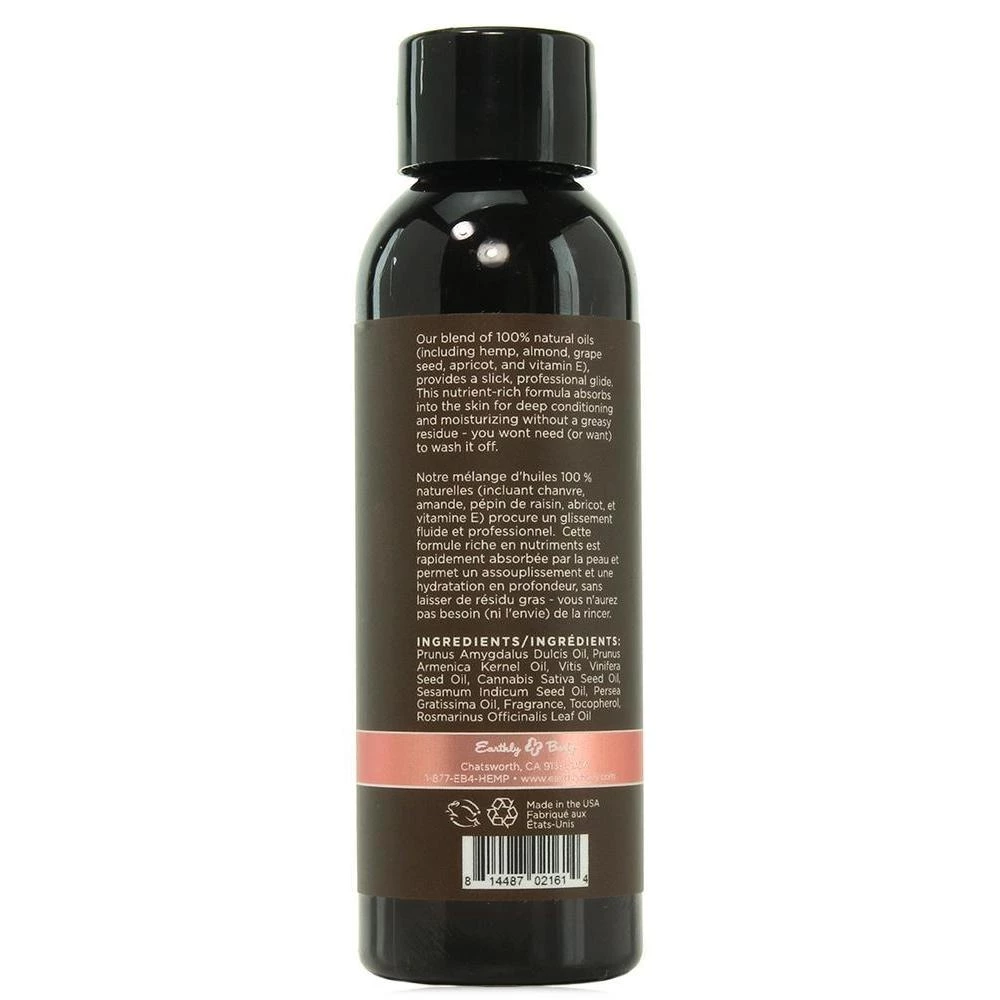 Earthly Body Hemp Seed Body & Massage Oil 4 Earthly Body Hemp Seed Body & Massage Oil