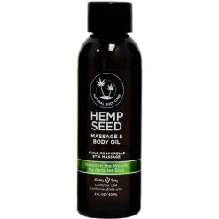 Lubes Earthly Body Hemp Seed Massage & Body Oil - 2oz 14 Lubes Earthly Body Hemp Seed Massage & Body Oil - 2oz