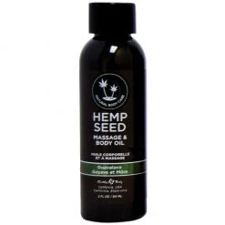 Lubes Earthly Body Hemp Seed Massage & Body Oil - 2oz 15 Lubes Earthly Body Hemp Seed Massage & Body Oil - 2oz