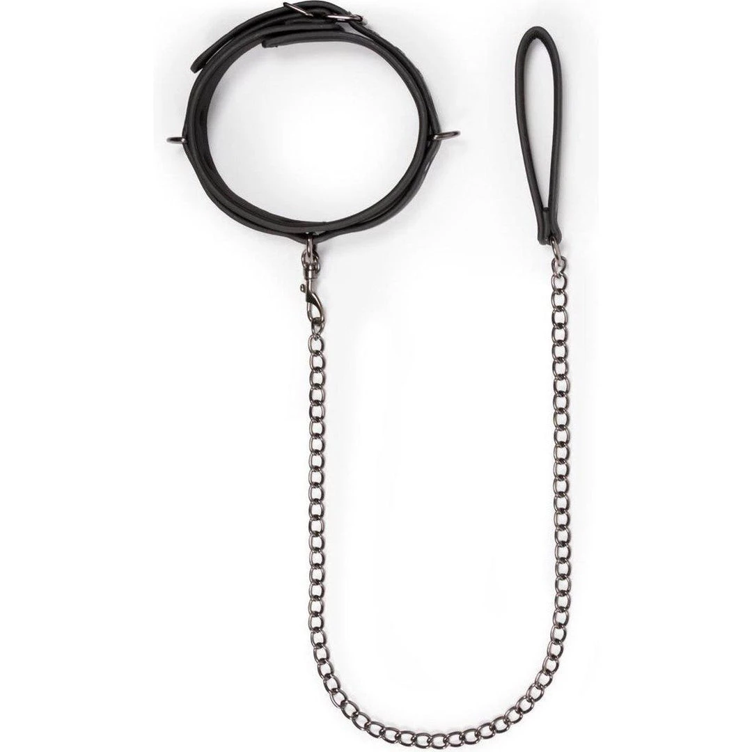 Edc Internet Bv Easy Toys Fetish Faux Leather Collar With Leash Bondage 4 Edc Internet Bv Easy Toys Fetish Faux Leather Collar With Leash Bondage