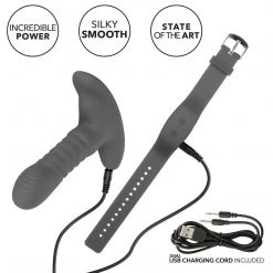 California Exotic Novelties Eclipse Wristband Remote Thrusting Rotator Probe Anal Sex Toys