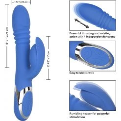 California Exotic Novelties Enchanted Teaser Thrusting Rabbit Vibe