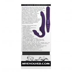 Evolved Novelties INC Dildos Evolved 2 Become 1 Strapless Strap On
