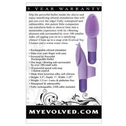 Evolved Novelties INC Finger Vibrators Evolved Finger Sleeve Vibrator