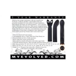 Evolved Novelties INC Rabbit Vibrators Evolved Four Play Bullet Vibe Set