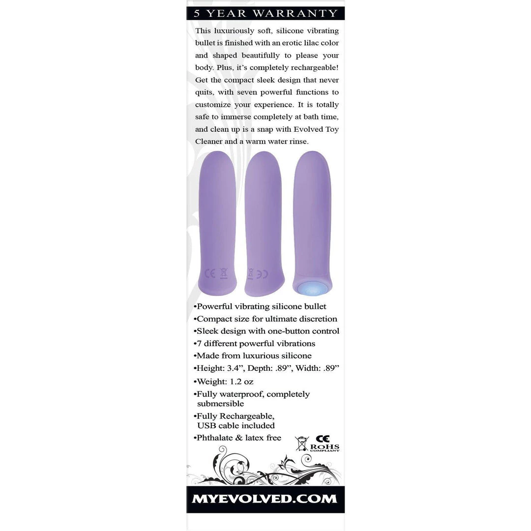 Evolved Novelties INC Evolved Powerful Bullet Vibrator Bullet & Egg Vibrators 6 Evolved Novelties INC Evolved Powerful Bullet Vibrator Bullet & Egg Vibrators
